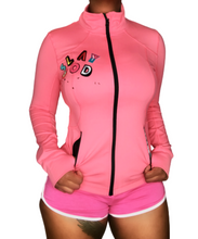 Load image into Gallery viewer, Pink Slay God Track Jacket