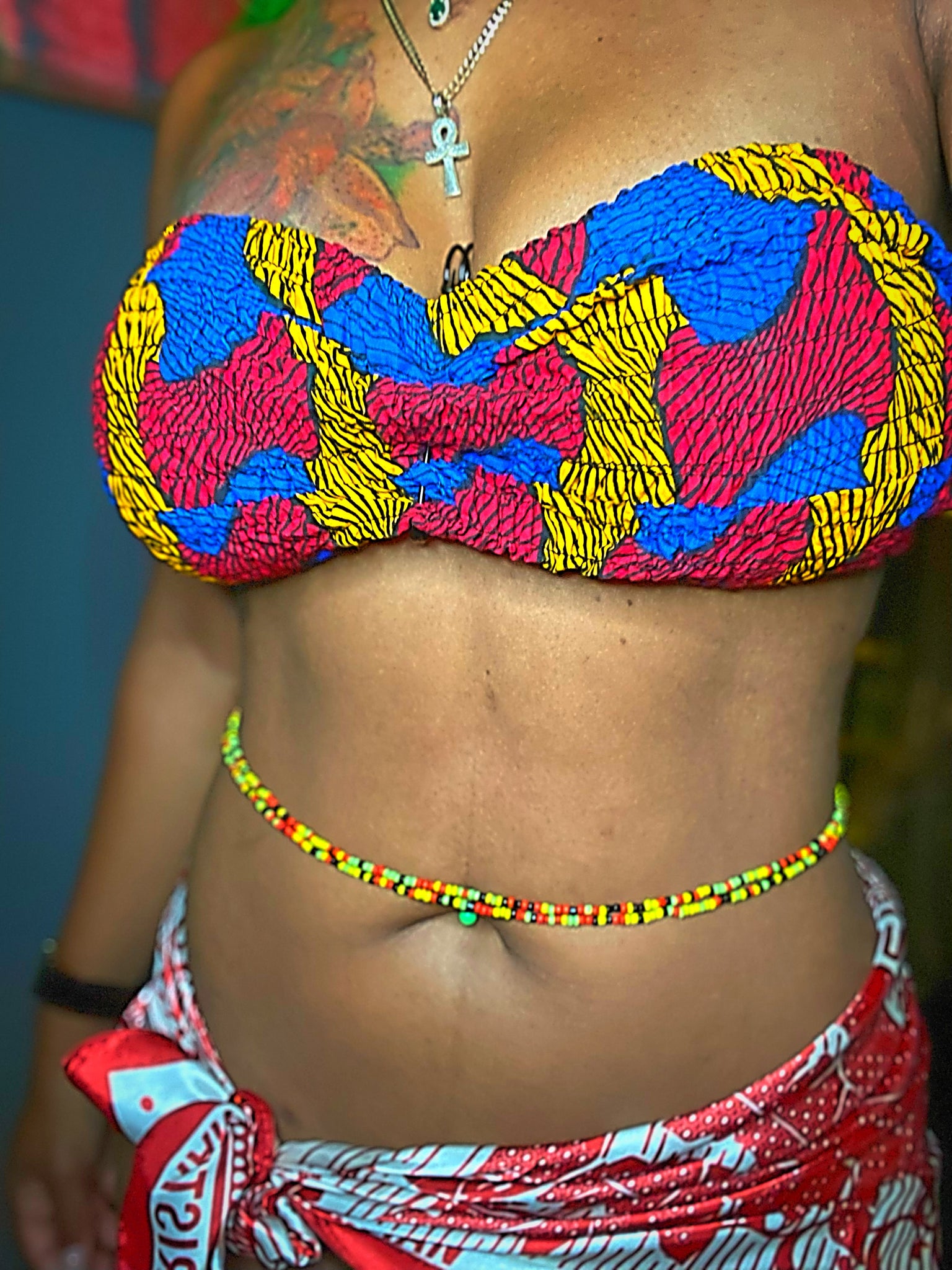 Ghana Elastic waist beads set – Jiff Collection®️