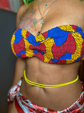 Cargar imagen en el visor de la galería, Yellow Sun Elastic waist beads set