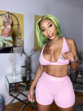 Load image into Gallery viewer, Pink Quarentine Bae Two Piece Set(shorts)