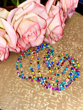 Load image into Gallery viewer, Starburst Elastic waist beads set